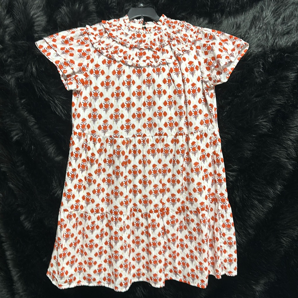 Boden Brand  Flutter Sleeve Ruched Dress  Size 4r  H101